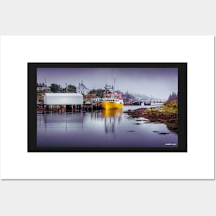 Foggy Day in Sambro Posters and Art